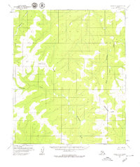 Candle B-2 1954 topographic map thumbnail