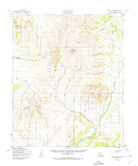 Candle B-5 1950 topographic map thumbnail