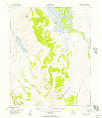 Candle D-5 1951 topographic map thumbnail