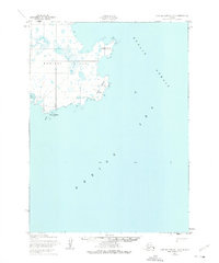 Cape Mendenhall D-2 1952 topographic map thumbnail