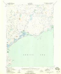 Cape Mendenhall D-3 topographic map thumbnail
