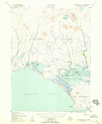 Cape Mendenhall D-4 topographic map thumbnail