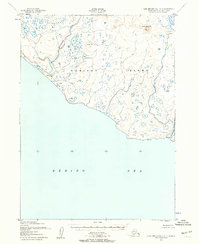 Cape Mendenhall D-5 topographic map thumbnail