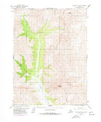Chandalar D-6 1971 topographic map thumbnail