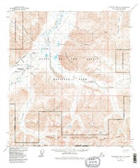 Chandler Lake A-3 1971 topographic map thumbnail