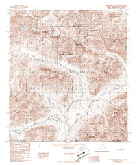 Chandler Lake A-4 topographic map thumbnail