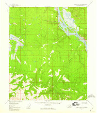 Charley River B-6 1956 topographic map thumbnail