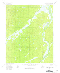 Charley River D-5 1956 topographic map thumbnail