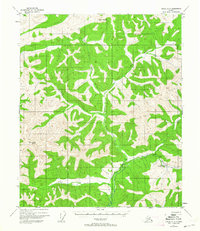 Circle A-5 1951 topographic map thumbnail