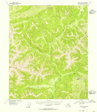 Circle A-5 1954 topographic map preview