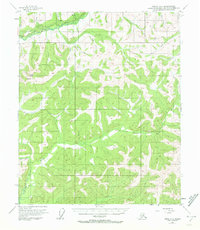 Circle A-6 1954 topographic map preview