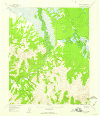 Circle B-1 1955 topographic map thumbnail