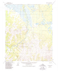 Circle B-1 1955 topographic map preview