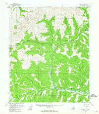 Circle B-4 1952 topographic map thumbnail