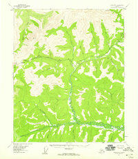 Circle B-4 1952 topographic map thumbnail