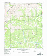 Circle B-4 1952 topographic map thumbnail