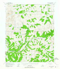 Circle B-5 1954 topographic map thumbnail