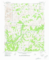 Circle B-5 1954 topographic map preview