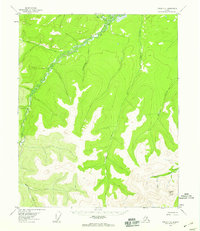 Circle C-4 1952 topographic map preview
