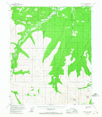 Circle C-4 1952 topographic map thumbnail