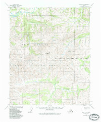 Circle C-6 1951 topographic map thumbnail