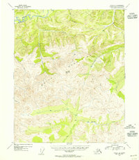 Circle C-6 1954 topographic map thumbnail