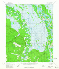 Circle D-1 1955 topographic map thumbnail