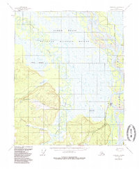 Circle D-1 1955 topographic map thumbnail