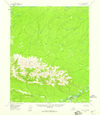 Circle D-4 1952 topographic map thumbnail