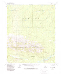 Circle D-4 1952 topographic map thumbnail