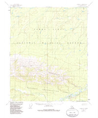 Circle D-4 1952 topographic map thumbnail