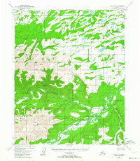 Circle D-6 1951 topographic map thumbnail