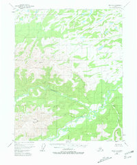 Circle D-6 1951 topographic map thumbnail