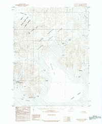 Cold Bay A-1 1983 topographic map thumbnail