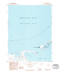 Cold Bay A-5 topographic map thumbnail