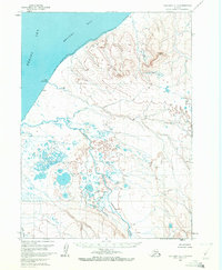 Cold Bay C-1 topographic map thumbnail