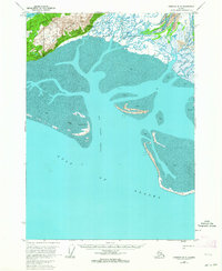 Cordova B-5 1951 topographic map thumbnail