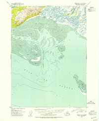 Cordova B-5 1953 topographic map thumbnail
