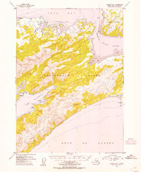 Cordova B-7 1953 topographic map thumbnail