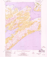 Cordova B-7 1950 topographic map thumbnail