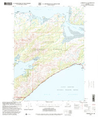 Cordova B-7 topographic map thumbnail