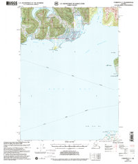 Cordova C-7 topographic map thumbnail