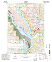 Cordova D-2 1994 topographic map thumbnail