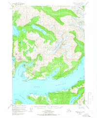 Cordova D-7 1950 topographic map thumbnail