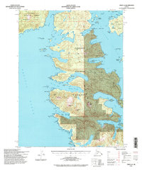 Craig A-4 1994 topographic map thumbnail