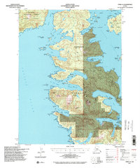 Craig A-4 1994 topographic map thumbnail