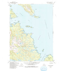 Craig B-1 1949 topographic map thumbnail