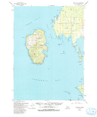 Craig D-6 1951 topographic map thumbnail