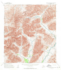 De Long Mountains B-1 1955 topographic map thumbnail