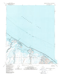 Demarcation Point D-2 1955 topographic map thumbnail